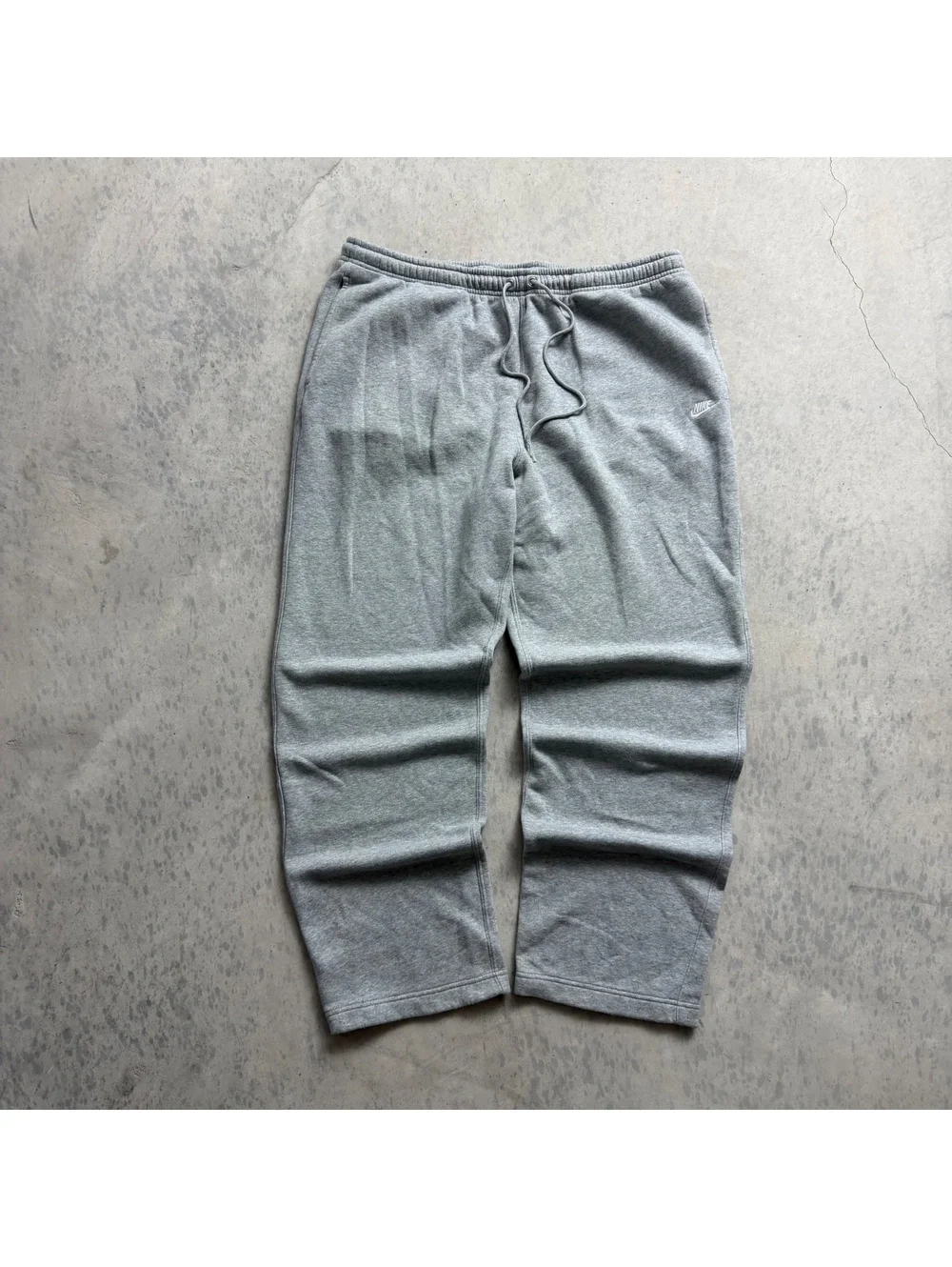 Nike Baggy Grey Sweatpants Mens 2XL Loose Fit Fleece